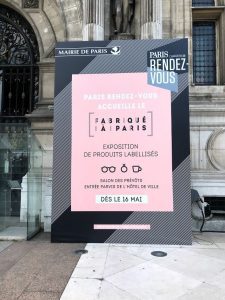 label fabrique-a-paris-2018 The label made in Paris was awarded by the Paris City Hall to Paris jewellers and other Parisian craftsmen. Some have been invited to participate in an exhibition in 2018, including Annette Girardon.