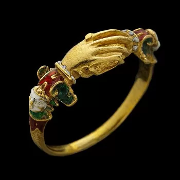 Bague fede 16 eme Albion Art