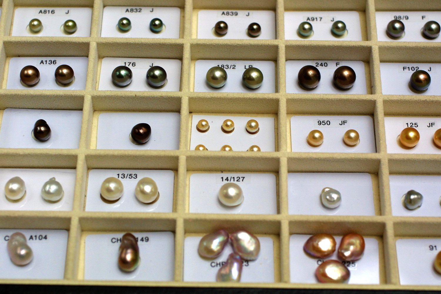 Varietes de perle de culture Perles de culture, perles Tahiti, perle des mers du sud, perles gold, perles d'eau douce