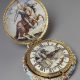 Montre de poche du 17ème siècle ouverte.